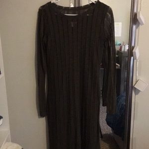 Olive Long Sleeve Dress